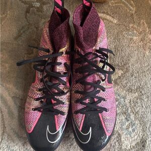 Nike Pink and Black Athletic Shoes